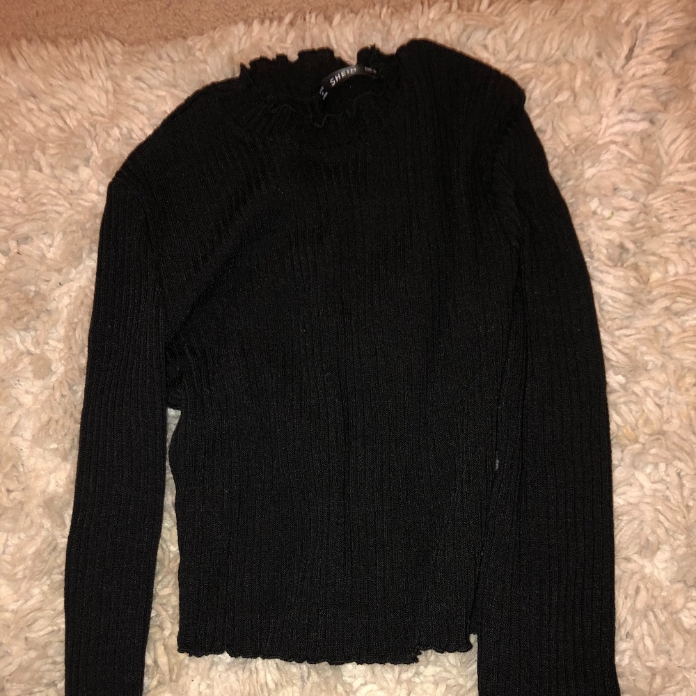 Black turtleneck